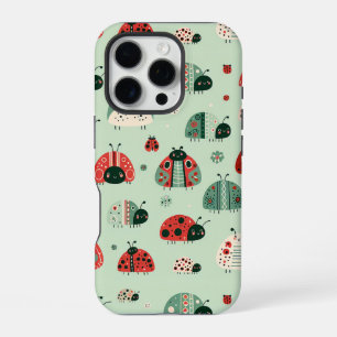 Festive Little Bugs iPhone 16 Pro Case