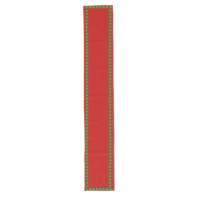 Festive Long Table Runner, 16" X 108" Runner (Front)