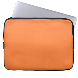 Festive Mango Orange Colour Decor to customize Laptop Sleeve