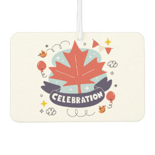 Festive Maple Leaf Celebration Air Freshener