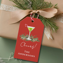 Festive Martini Cocktail  Holiday Red Cheers!