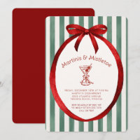Festive Martinis and Mistletoe Christmas Party