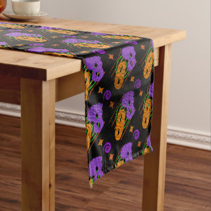 Festive Masquerade Masks Table Runner