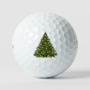 Festive Merry Christmas Bush Tree Decor Lights  Golf Balls