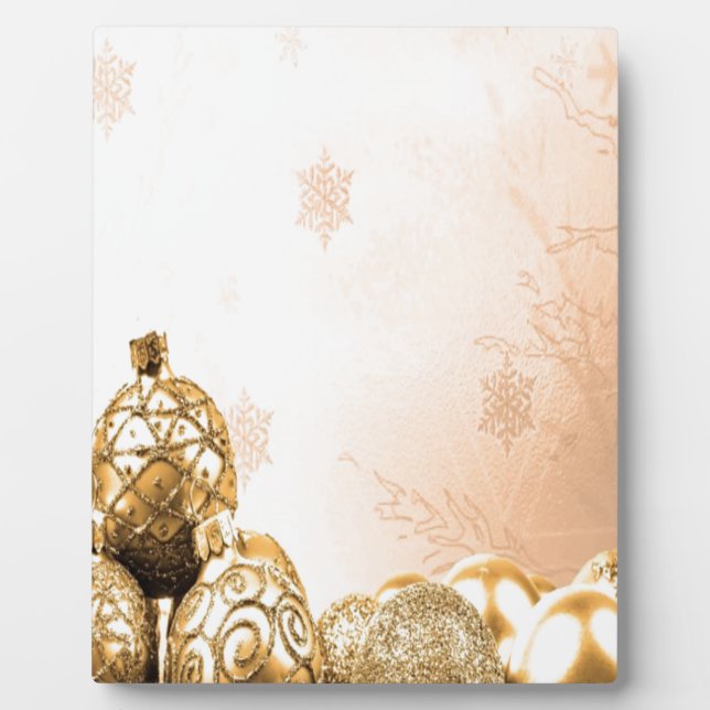 Festive Merry Christmas Plaque (Front)