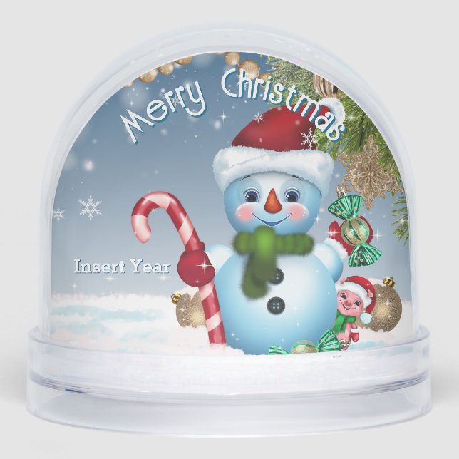 Festive Merry Christmas Snowman Keepsake (Avant)