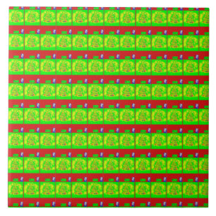 Festive "Merry" Christmas Story Tile