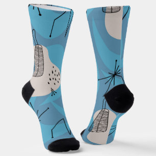 Festive MidCentury Socks