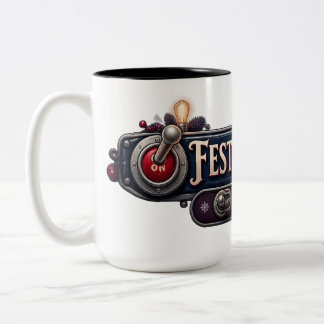 Festive Mode Christmas Mug
