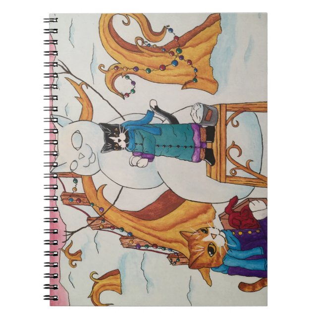 Festive Morning Notebook (Front)