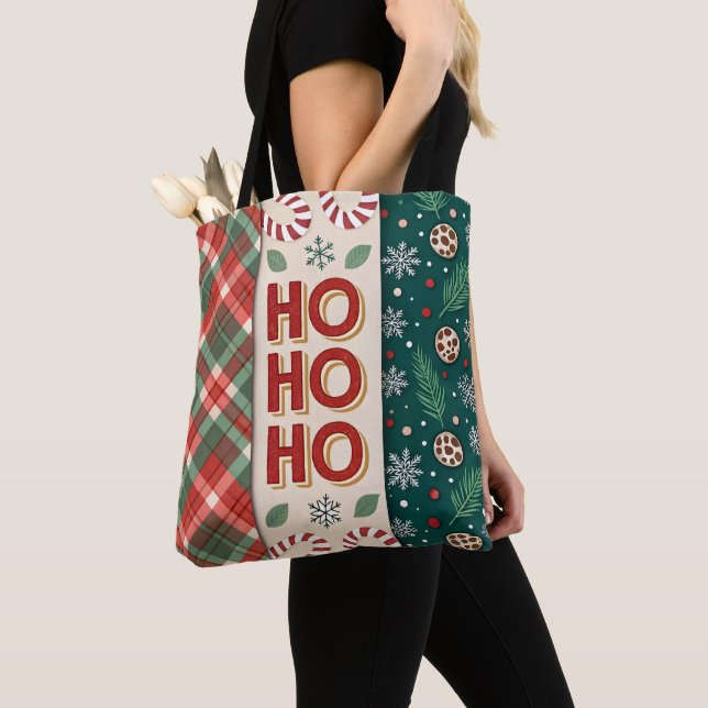Festive Motifs de typographie de vacances pour Sac (De près)