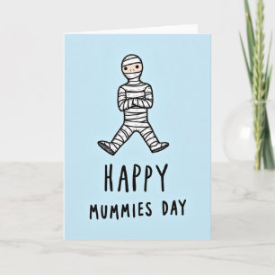 Festive Mummys Day Art Card