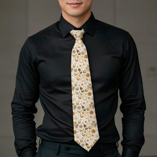 Festive New Year Celebration Luxe Aesthetics Tie