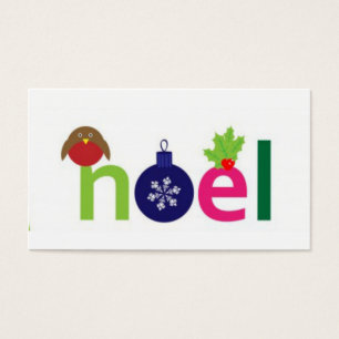 Festive Noel Gift Tags