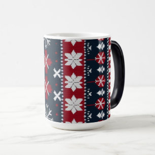Festive Nordic-Style Coffee Mug