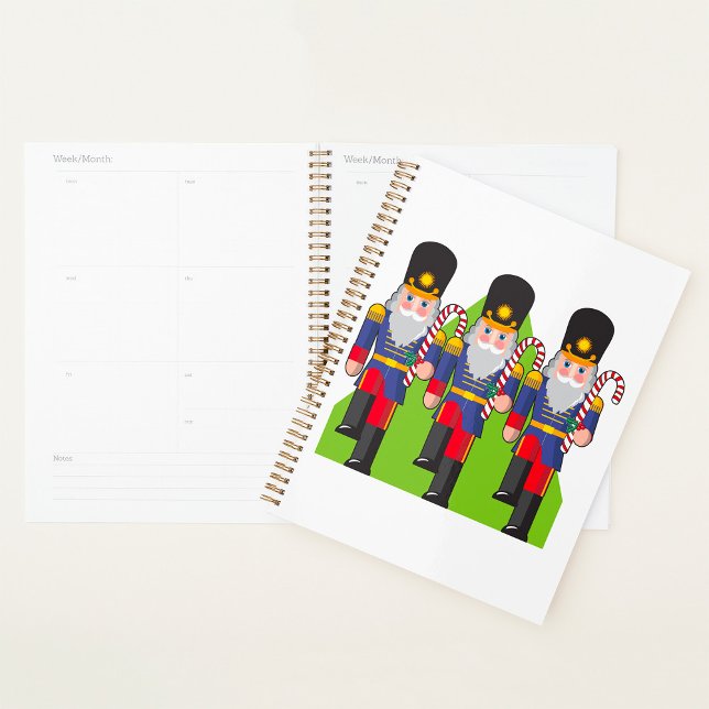 Festive Nutcracker Soldiers with Candy Canes  Planner (Creator Uploaded)
