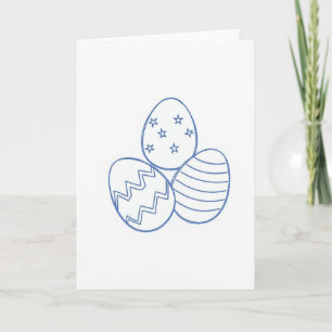 Festive Outlines Art Card