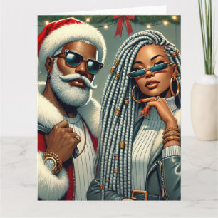 Festive Party Santa Card
