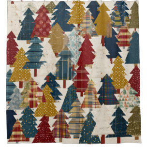Festive Patchwork Christmas Tree Pattern (2)