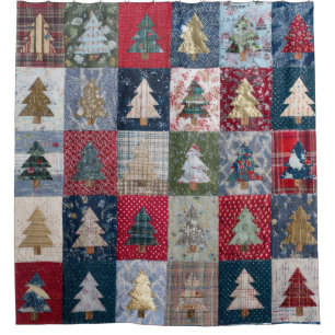 Festive Patchwork Christmas Tree Pattern (4)