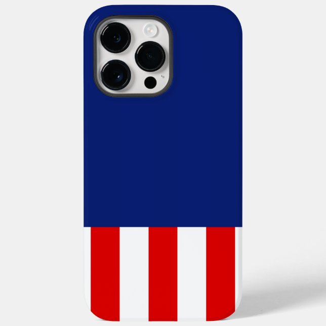 Festive Patriotic Colours Case-Mate iPhone Case (Back)