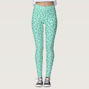 Festive pattern with string beads and jewelry star leggings