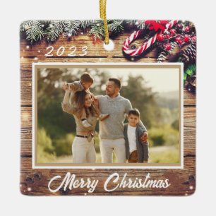 Festive Personalized Christmas Ornament