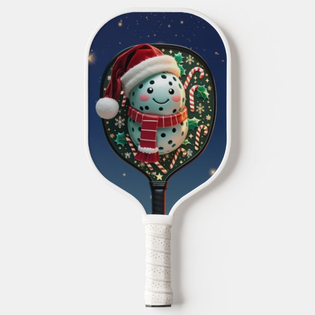 Festive Pickleball Cheer Paddle (Front)