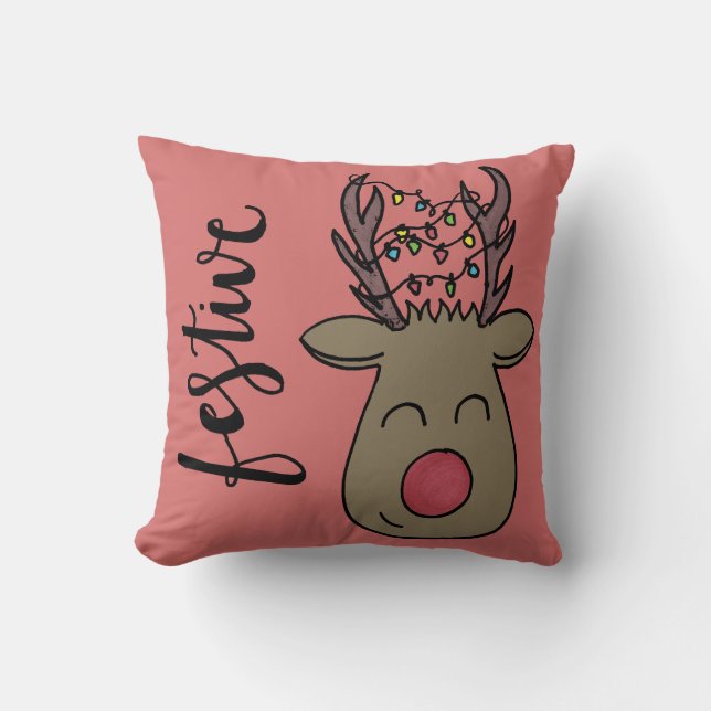 Festive Pillow (Front)