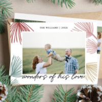 Festive Pine Boughs Wonders of his love 4 photos