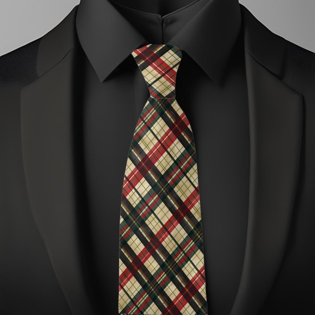 Festive Plaid Tie (Creator Uploaded)