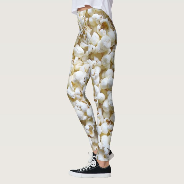 Festive Popcorn Decor on Leggings (Left)