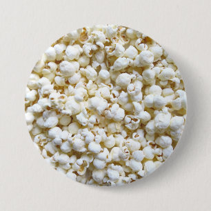 Festive Popcorn Decor Photography 3 Inch Round Button