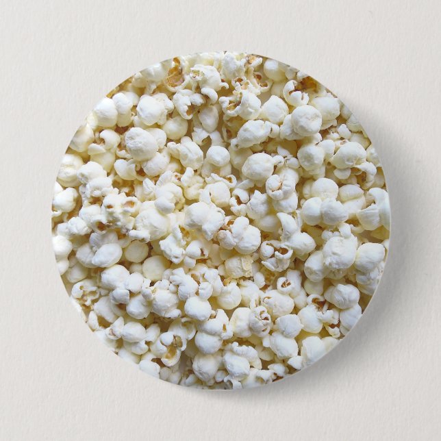 Festive Popcorn Decor Photography 3 Inch Round Button (Front)