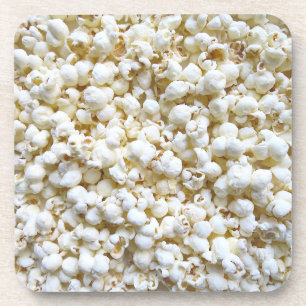 Festive Popcorn Decor Photography Coaster