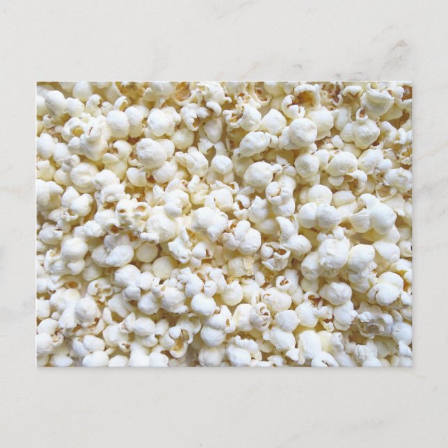 Festive Popcorn Decor Photography Postcard (Front)