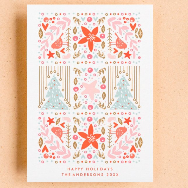 Festive Pretty Holiday Christmas Card (Creator Uploaded)