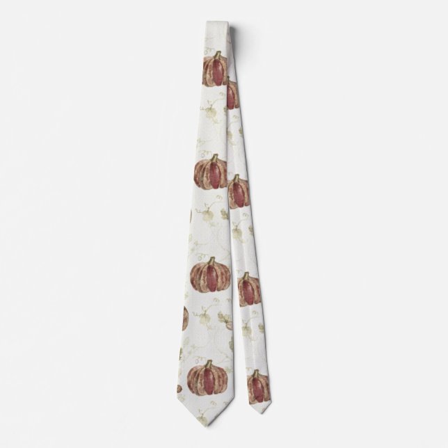 Festive Pumpkins Tie (Front)
