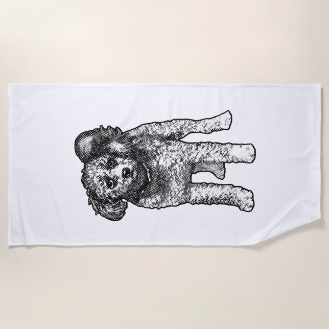 Festive Pup Towel (Front)
