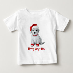 Festive pups in Christmas Costumes - Holiday Vibes Baby T-Shirt