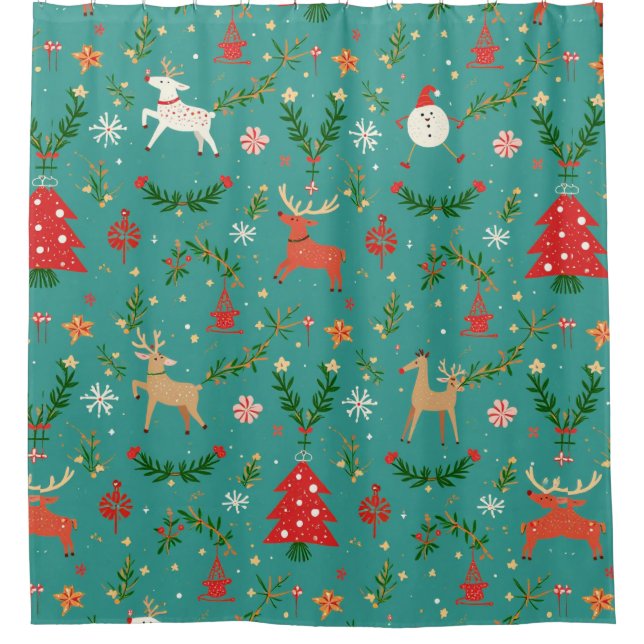 Festive Reindeer Wonderland (Front)