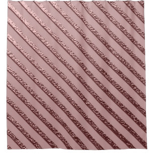 Festive Rose Gold Stripes Background