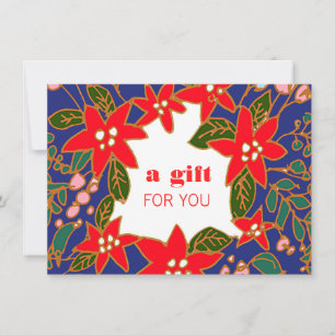 Festive Salon and Spa Holiday Gift Certificate