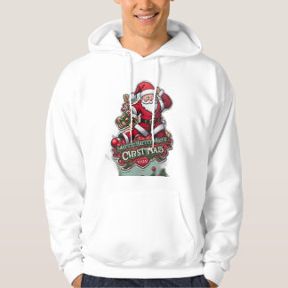 Festive Santa Christmas hoodie