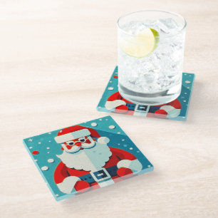 Festive Santa Claus Coaster