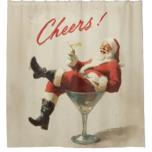 Festive Santa Holiday Cheers