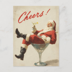 Festive Santa Holiday Cheers