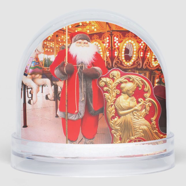 Festive Santa Snowglobe (Front)