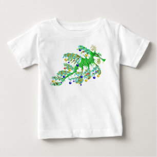 Festive Sea Dragon Baby T-Shirt