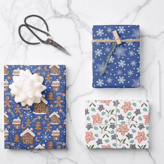Festive season gift wrap (Front)